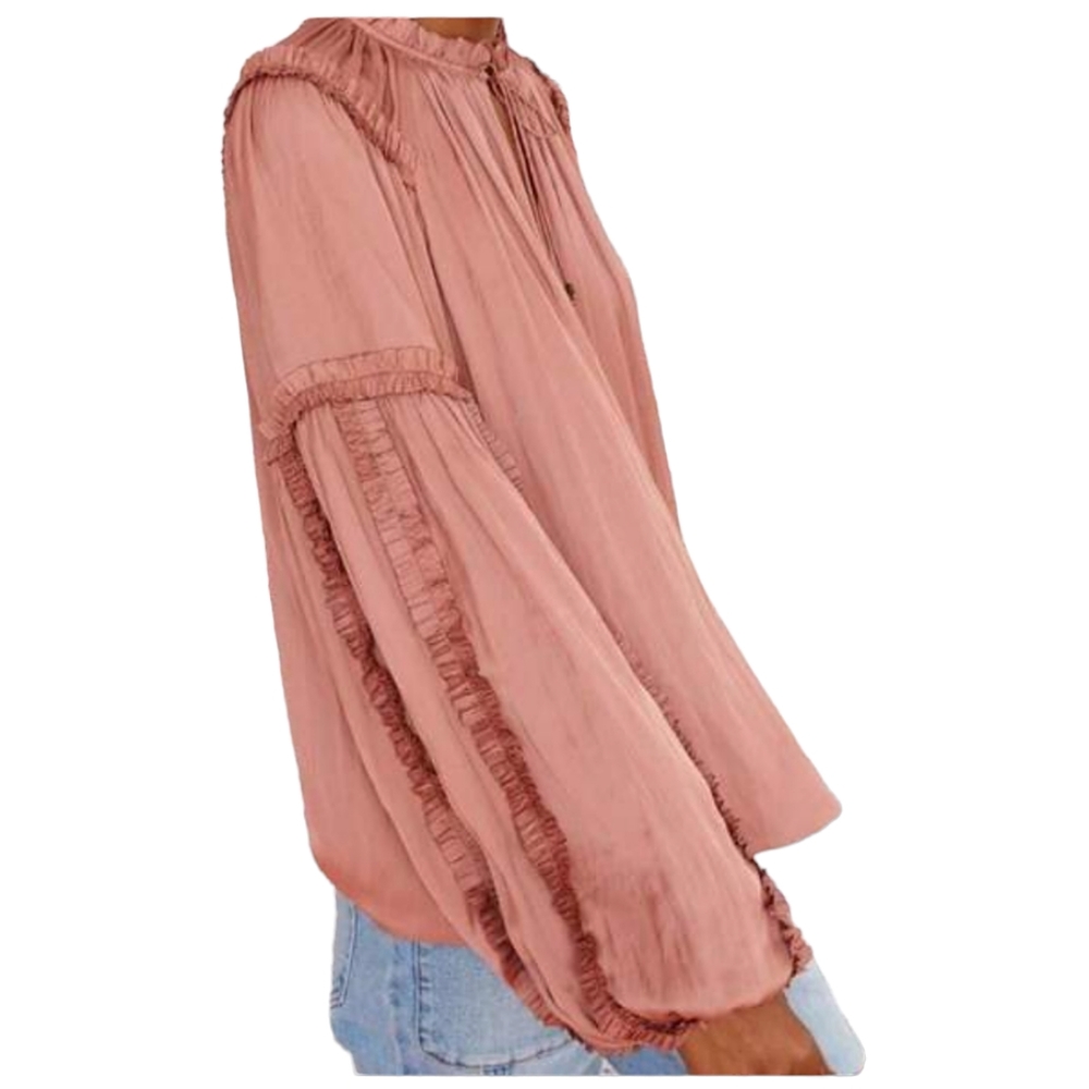 ULLA JOHNSON Maeve Blouse Womens size 6 - Picture 5 of 7